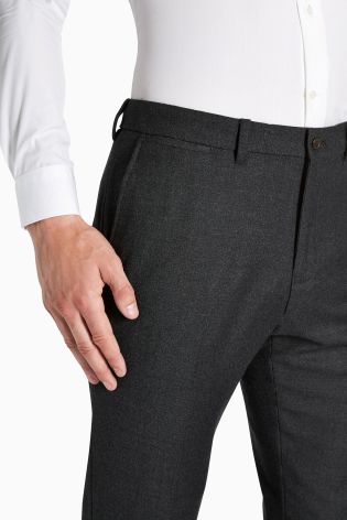 Flannel Slim Trousers